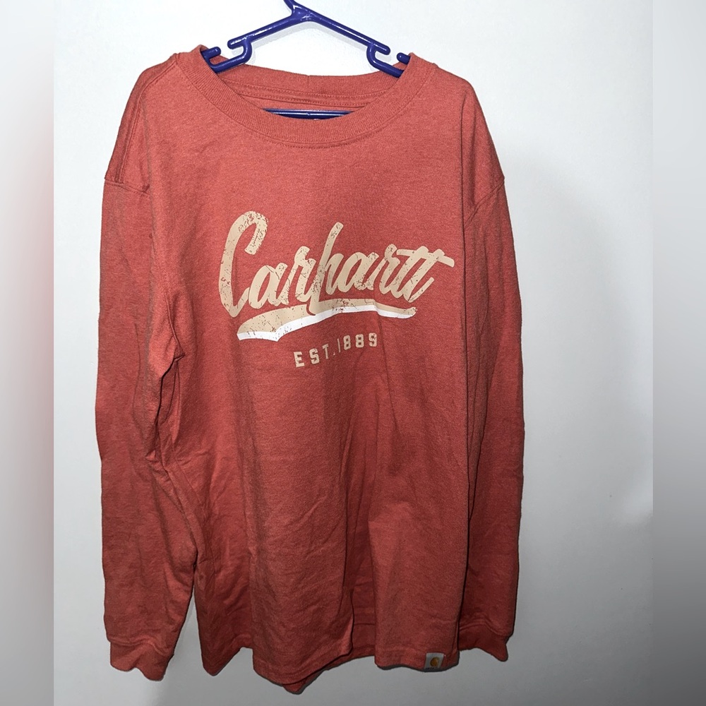 Carhartt women’s graphic tee,  long sleeve shirt size Smalll